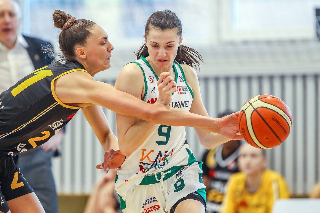Moterų lyga: „Aistės-LSMU“ – „Šiauliai“ 56:60