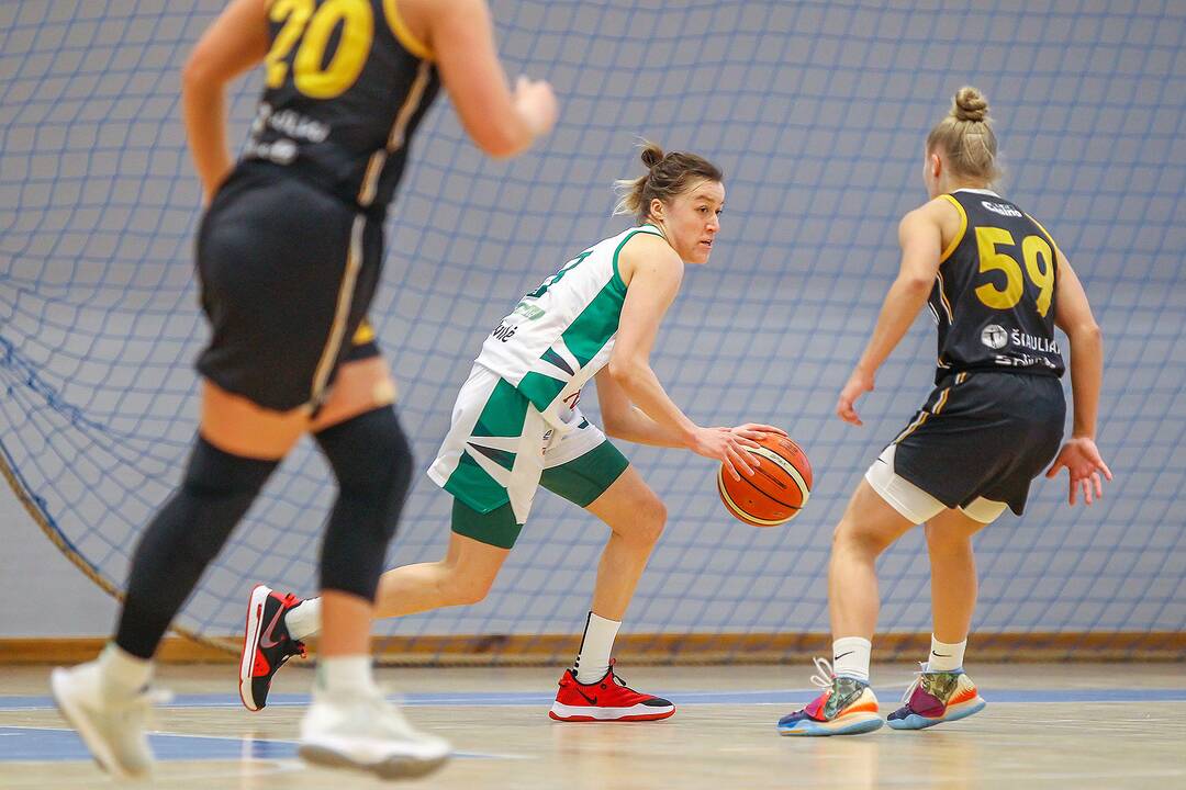 Moterų lyga: „Aistės-LSMU“ – „Šiauliai“ 56:60