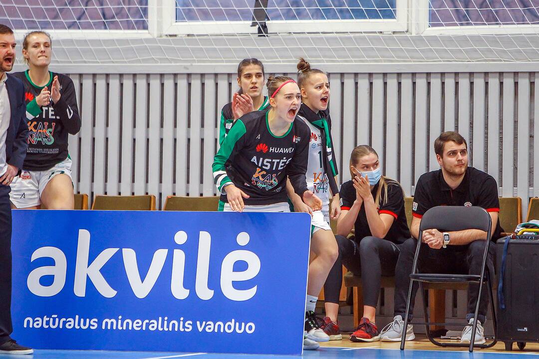 Moterų lyga: „Aistės-LSMU“ – „Šiauliai“ 56:60