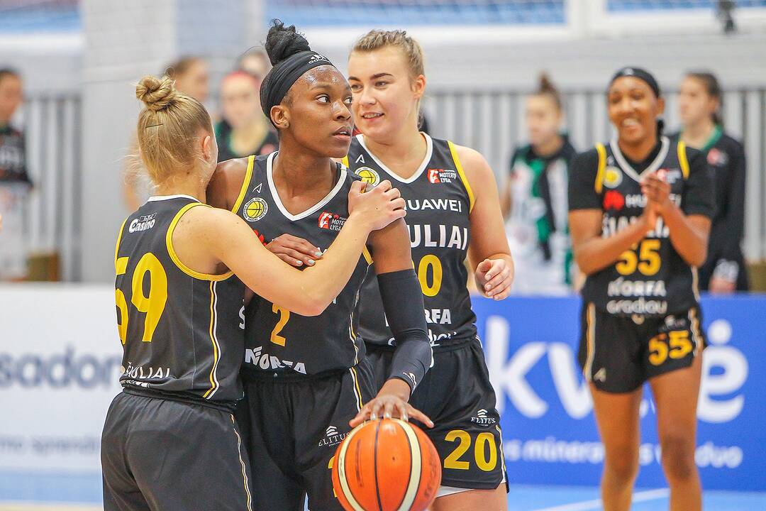 Moterų lyga: „Aistės-LSMU“ – „Šiauliai“ 56:60