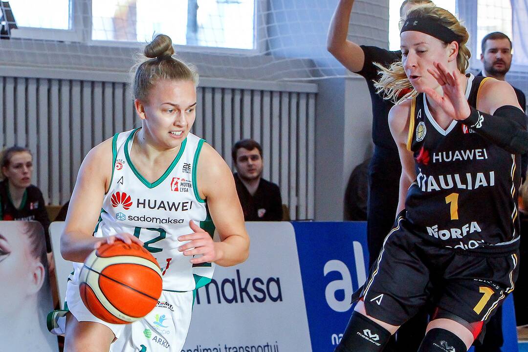 Moterų lyga: „Aistės-LSMU“ – „Šiauliai“ 56:60