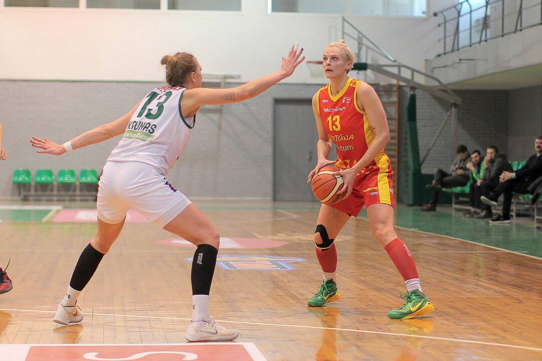 Moterų lyga: „Aistės-LSMU“ – „Fortūna“ 73:35