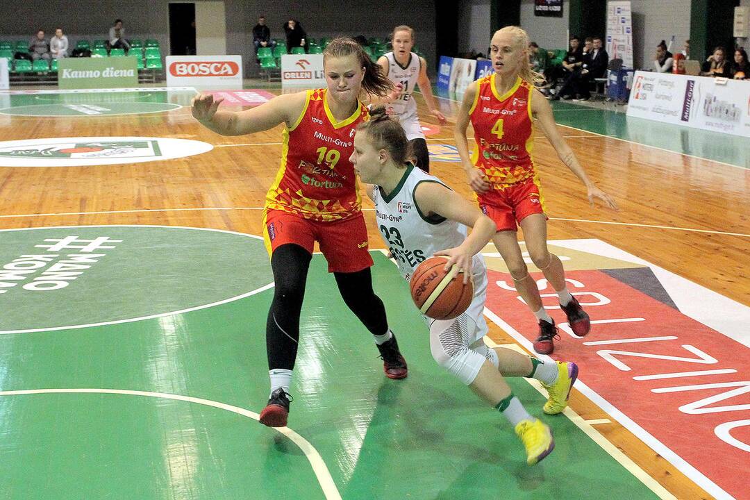 Moterų lyga: „Aistės-LSMU“ – „Fortūna“ 82:62