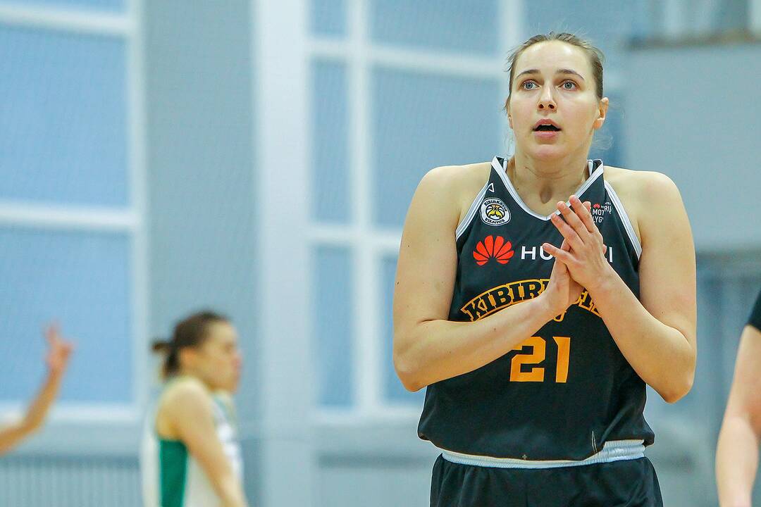 Moterų lyga: „Aistės-LSMU“ – „Kibirkštis-MRU“ 55:82
