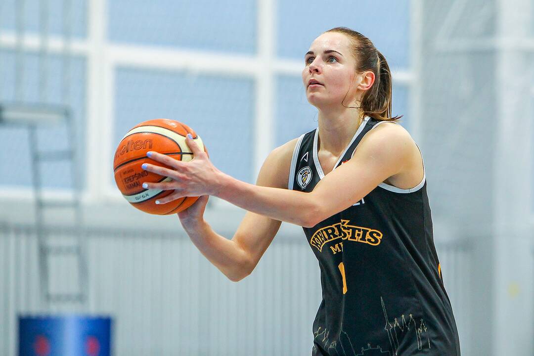 Moterų lyga: „Aistės-LSMU“ – „Kibirkštis-MRU“ 55:82