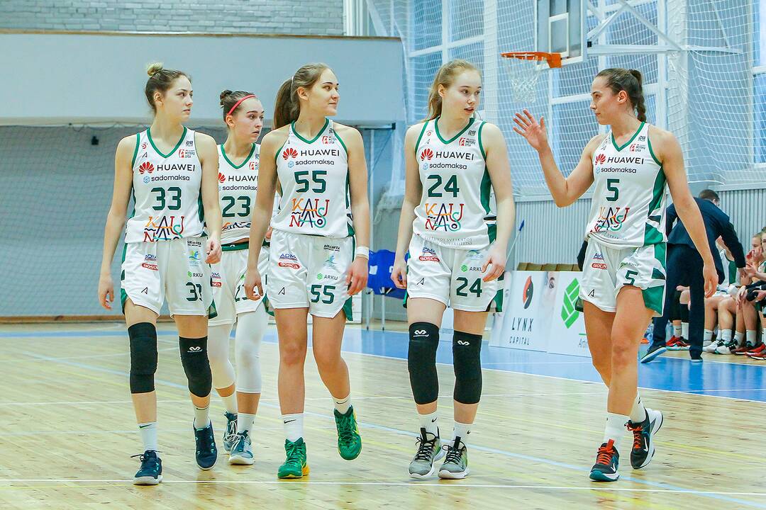 Moterų lyga: „Aistės-LSMU“ – „Kibirkštis-MRU“ 55:82