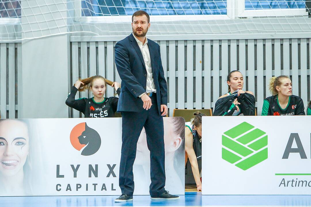Moterų lyga: „Aistės-LSMU“ – „Kibirkštis-MRU“ 55:82