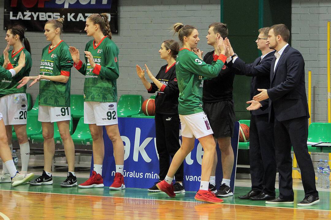 Moterų lyga: „Aistės-LSMU“ – TTT 60:74