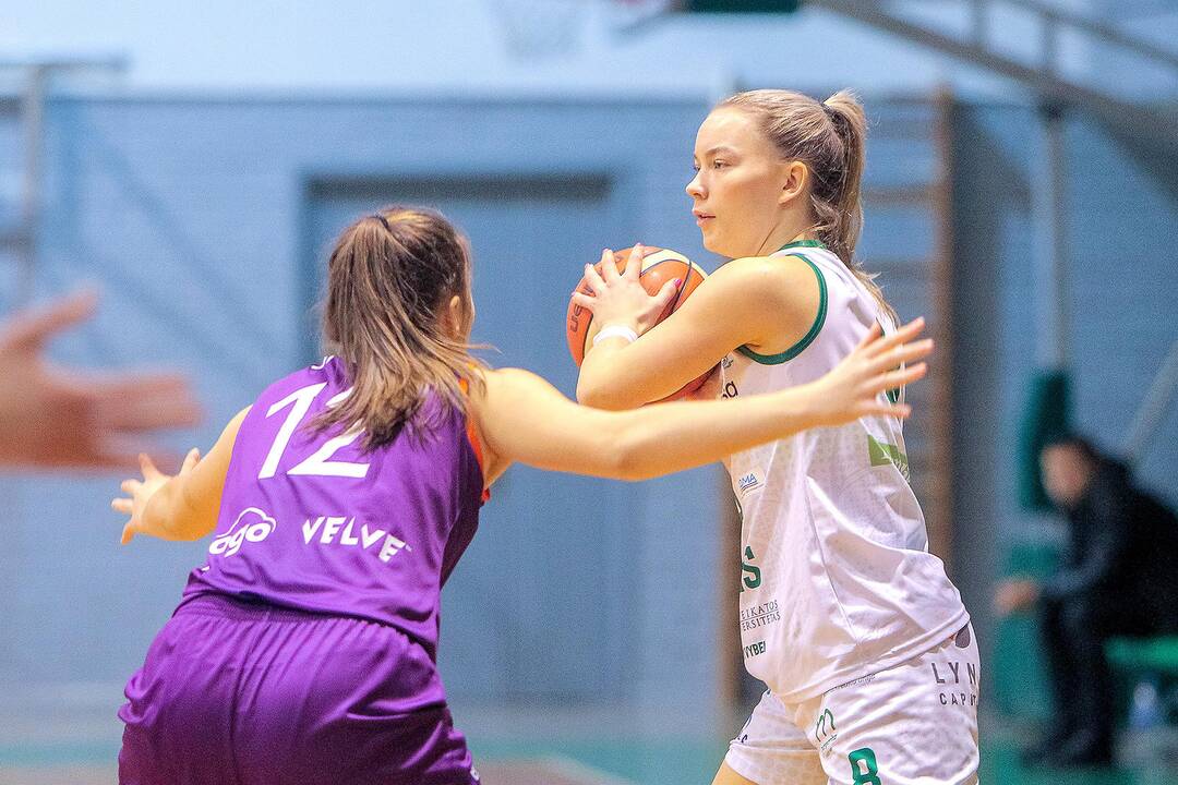 Moterų lyga: „Aistės-LSMU“ – Rygos TTT 43:97
