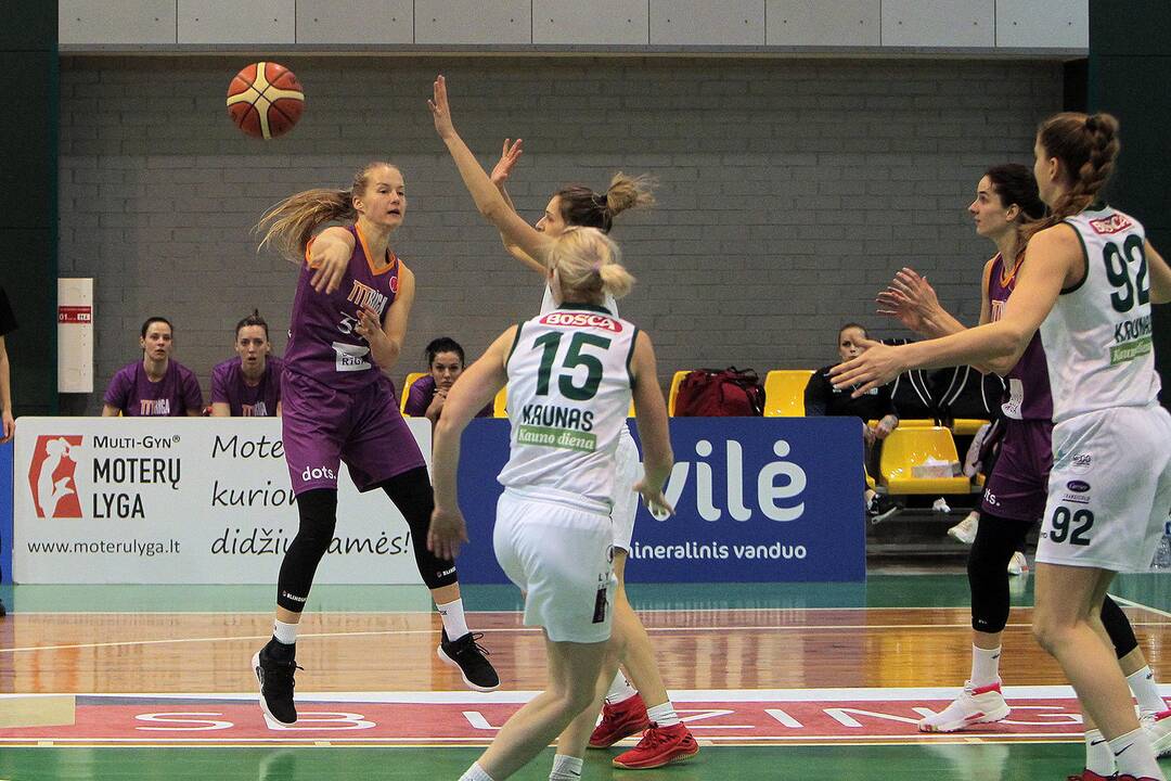 Moterų lyga: „Aistės-LSMU“ – TTT 60:74