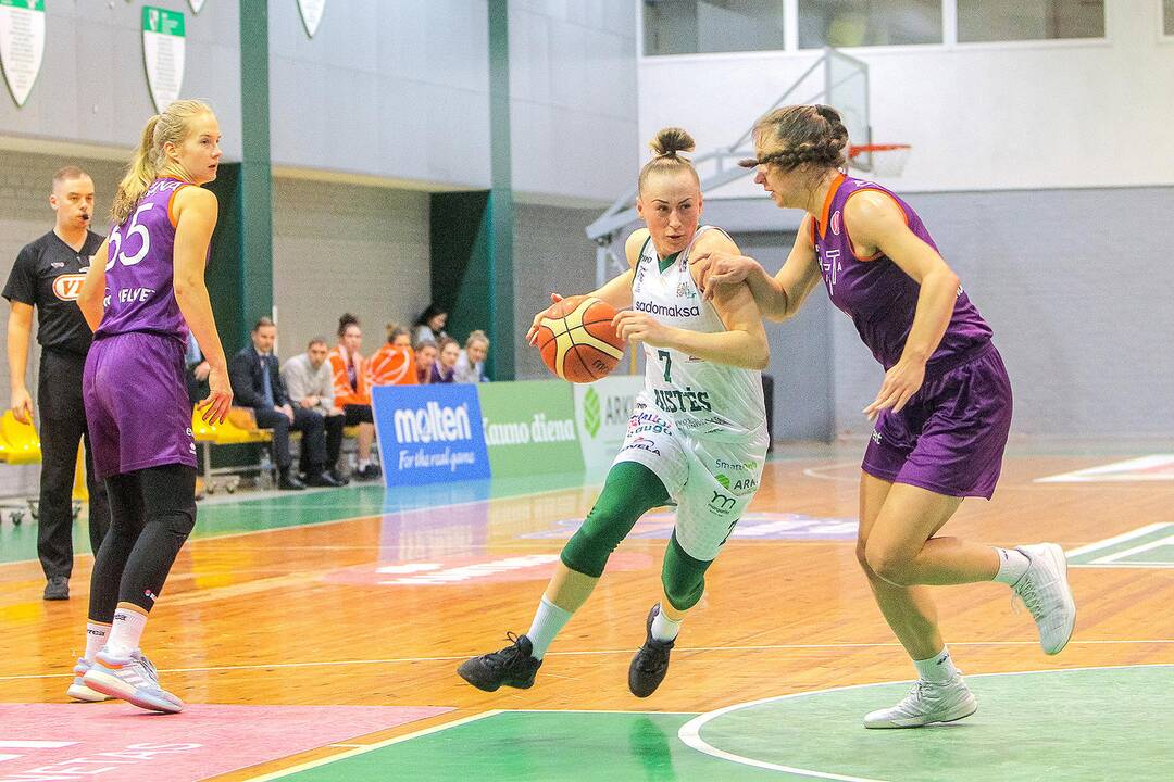 Moterų lyga: „Aistės-LSMU“ – Rygos TTT 43:97