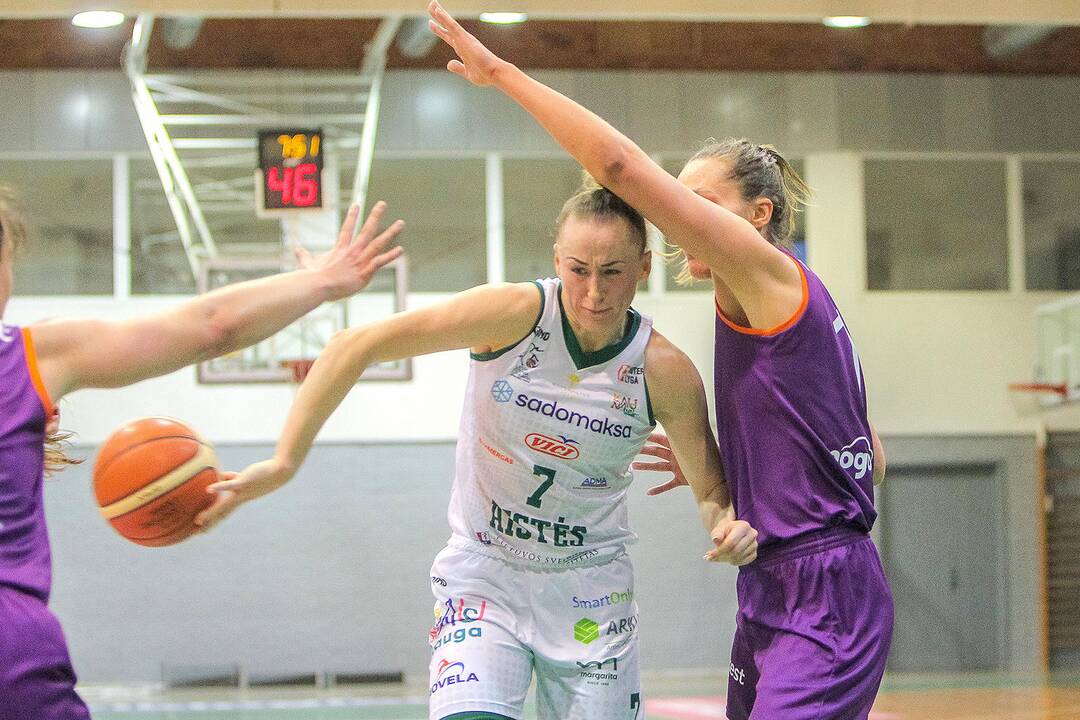 Moterų lyga: „Aistės-LSMU“ – Rygos TTT 43:97