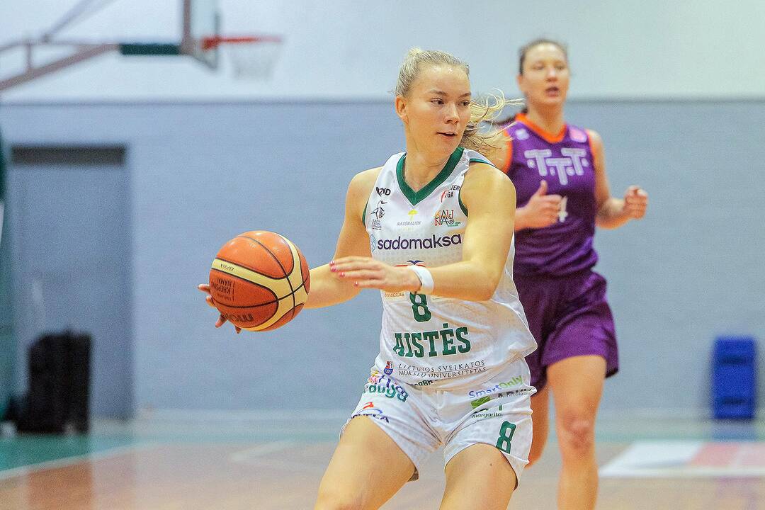 Moterų lyga: „Aistės-LSMU“ – Rygos TTT 43:97