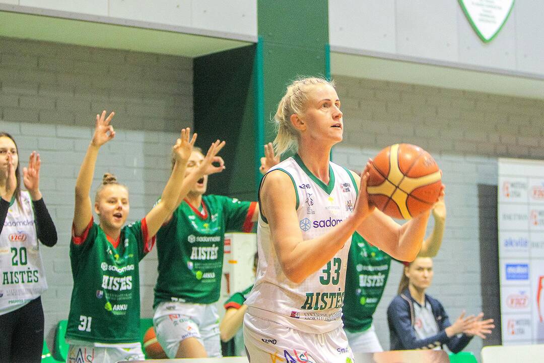 Moterų lyga: „Aistės-LSMU“ – Rygos TTT 43:97