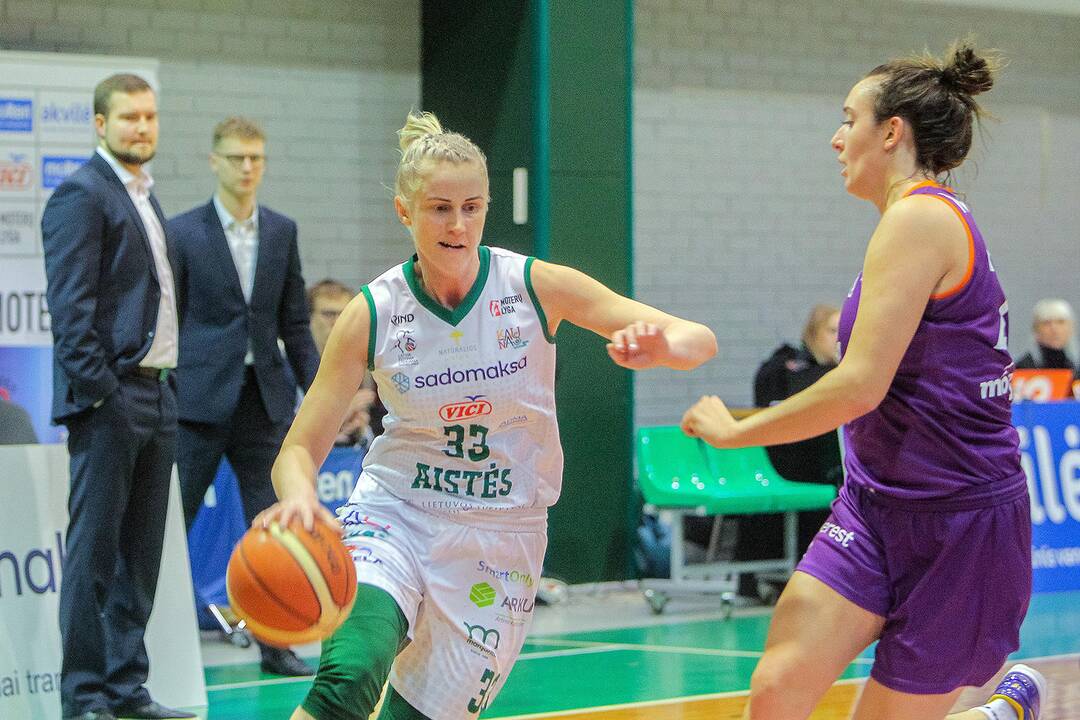 Moterų lyga: „Aistės-LSMU“ – Rygos TTT 43:97