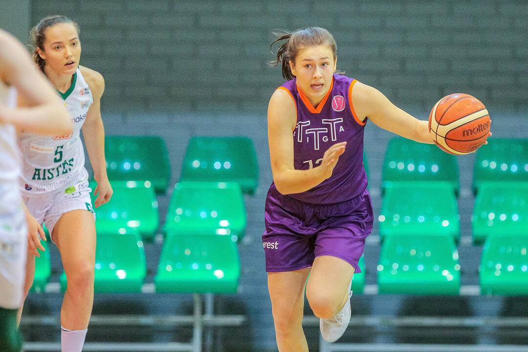 Moterų lyga: „Aistės-LSMU“ – Rygos TTT 43:97