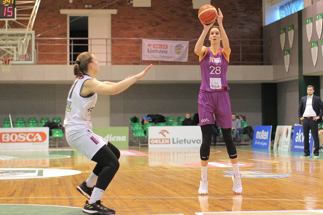 Moterų lyga: „Aistės-LSMU“ – TTT 60:74