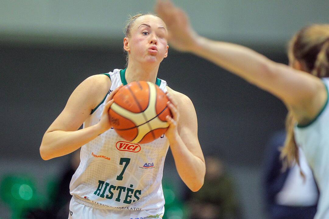 Moterų lyga: „Aistės-LSMU“ – Rygos TTT 43:97