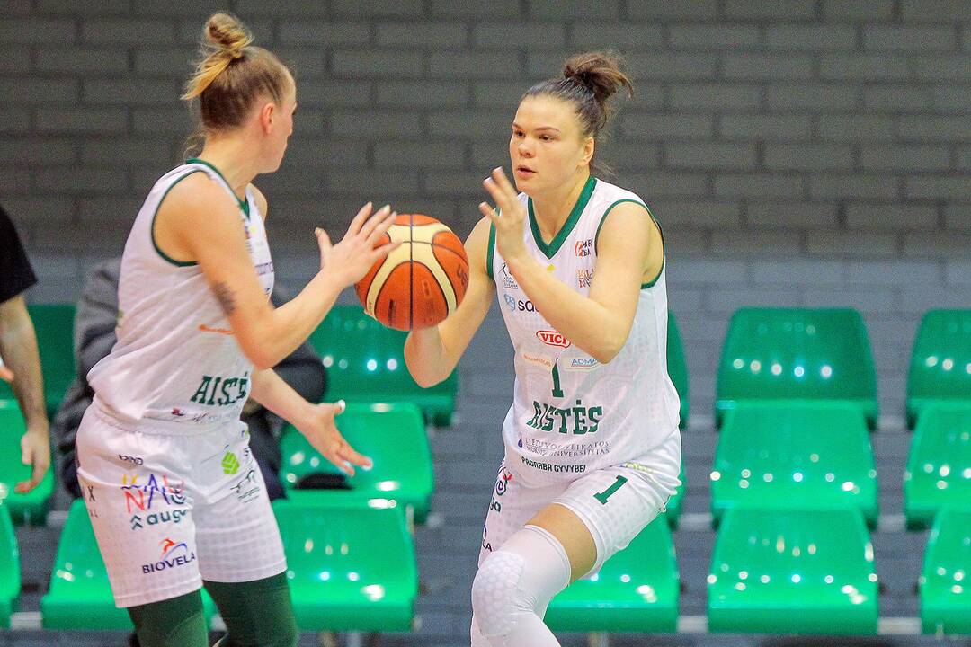 Moterų lyga: „Aistės-LSMU“ – Rygos TTT 43:97