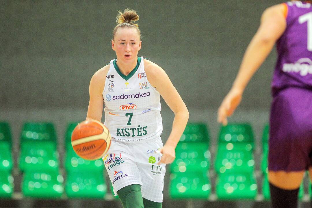 Moterų lyga: „Aistės-LSMU“ – Rygos TTT 43:97