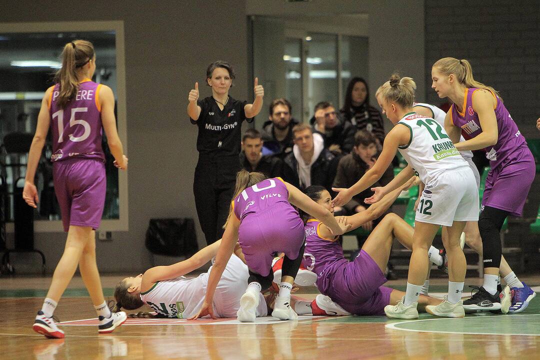 Moterų lyga: „Aistės-LSMU“ – TTT 60:74