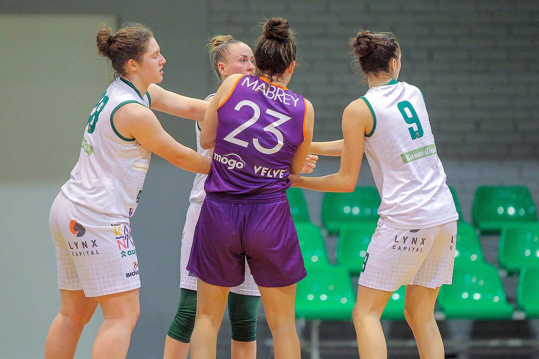 Moterų lyga: „Aistės-LSMU“ – Rygos TTT 43:97