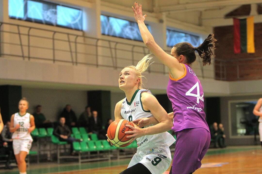 Moterų lyga: „Aistės-LSMU“ – TTT 60:74