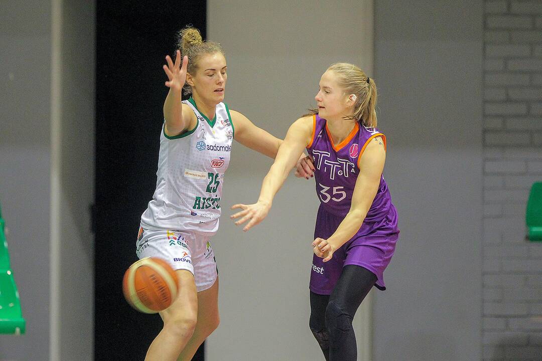 Moterų lyga: „Aistės-LSMU“ – Rygos TTT 43:97