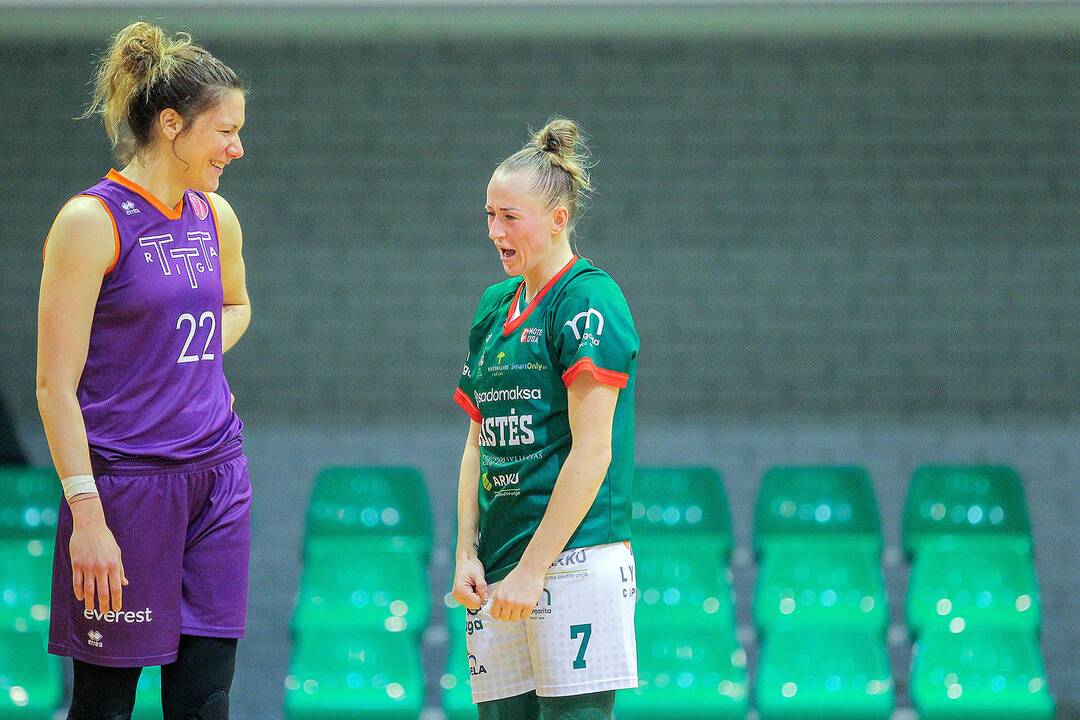 Moterų lyga: „Aistės-LSMU“ – Rygos TTT 43:97