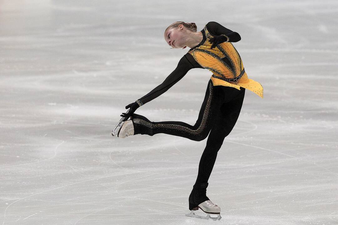 „Amber Cup“. Merginų trumpoji programa