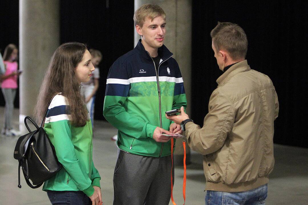 „Amber Cup“. Merginų trumpoji programa