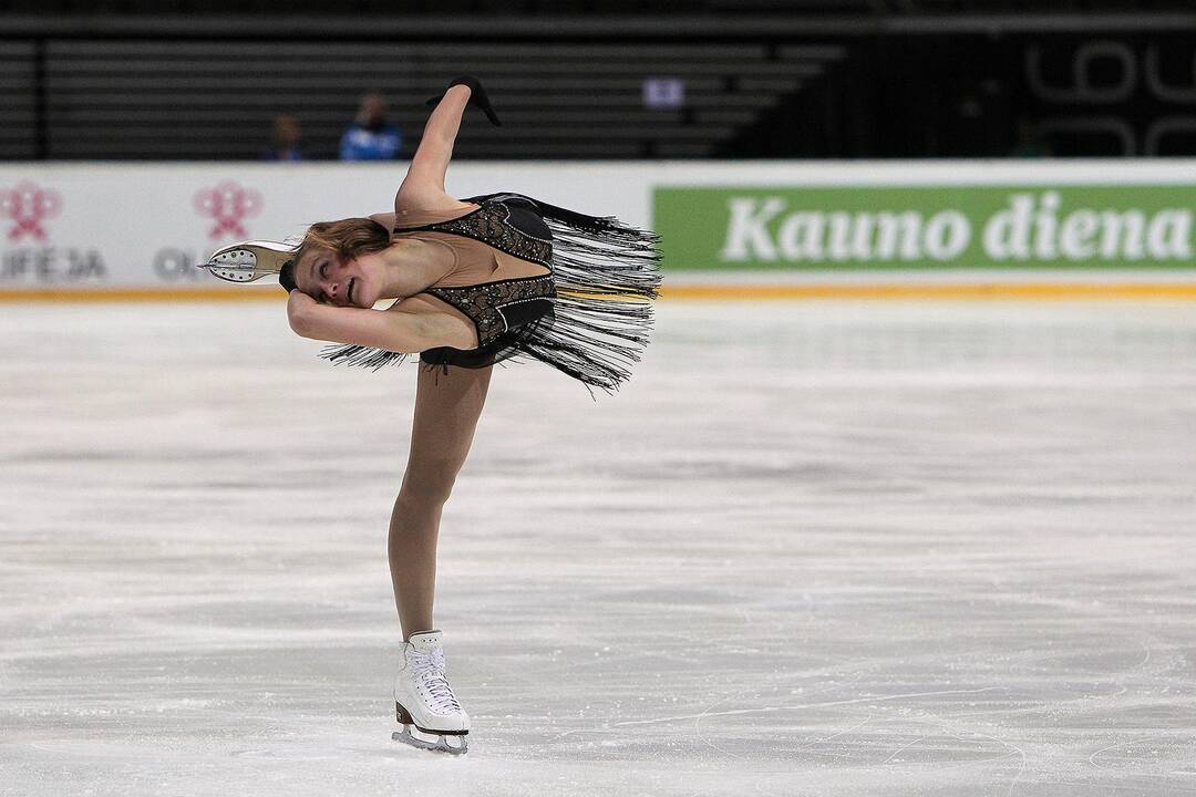 „Amber Cup“. Merginų trumpoji programa