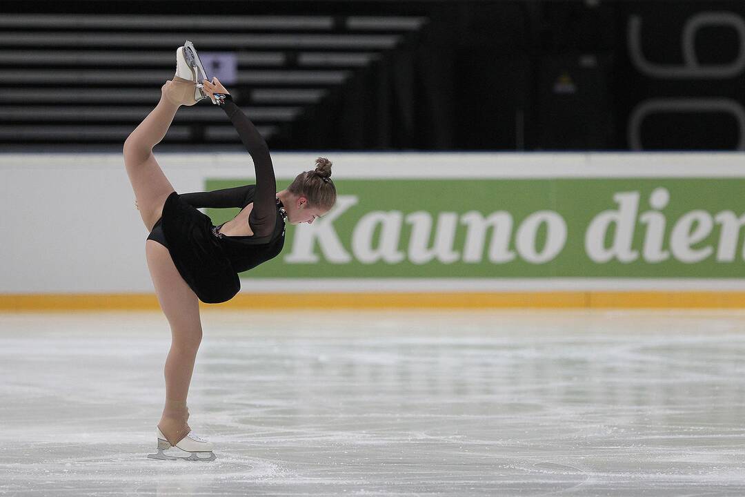 „Amber Cup“. Merginų trumpoji programa