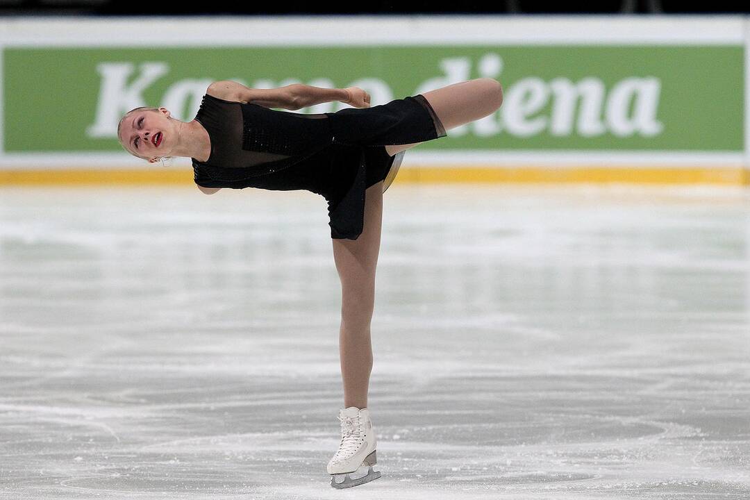 „Amber Cup“. Merginų trumpoji programa