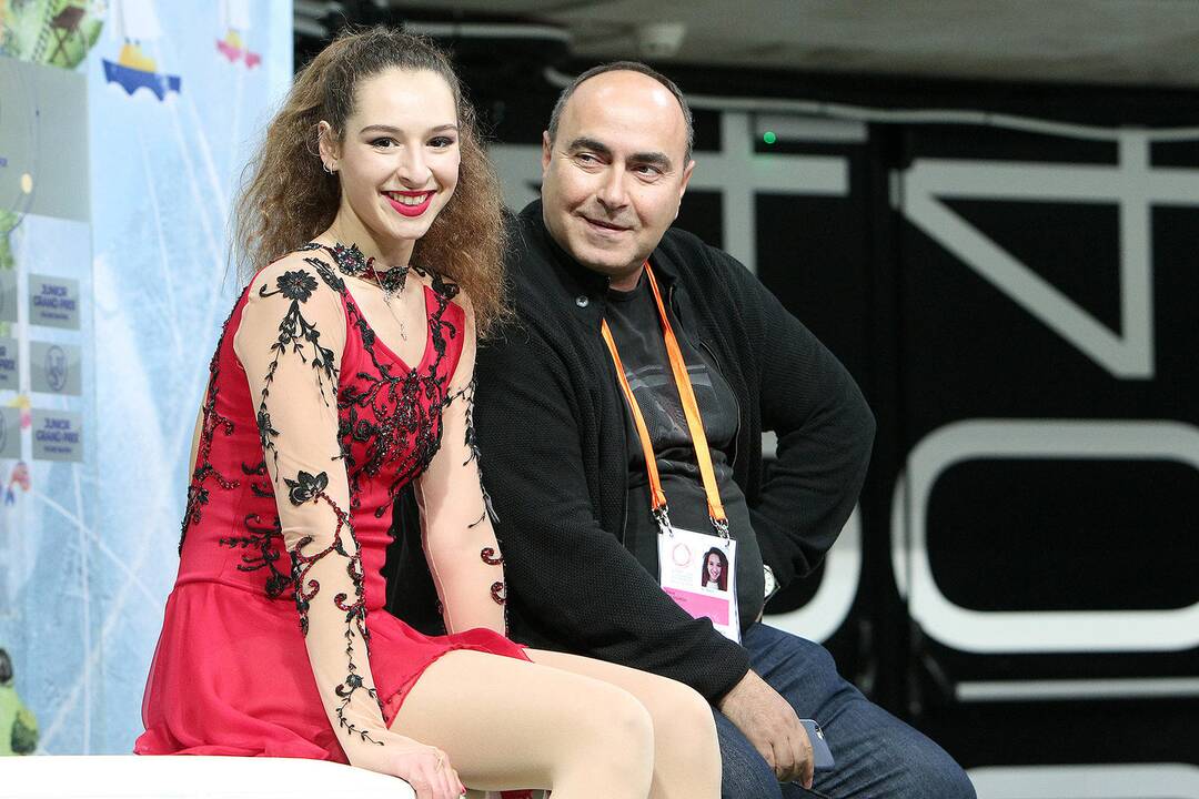 „Amber Cup“. Merginų trumpoji programa