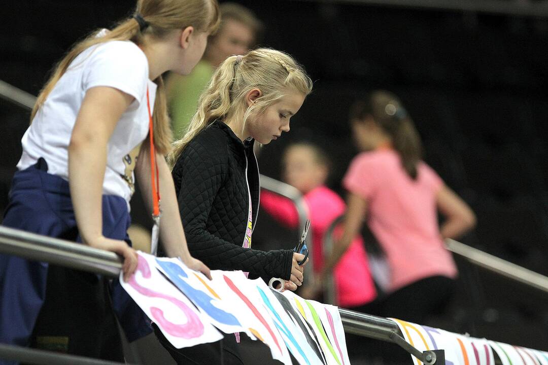 „Amber Cup“. Merginų laisvoji programa
