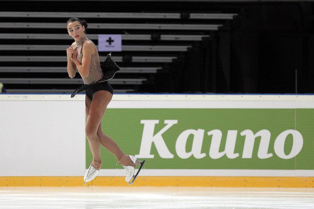 „Amber Cup“. Merginų laisvoji programa