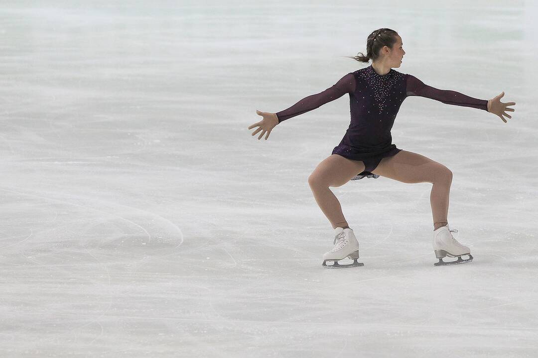 „Amber Cup“. Merginų laisvoji programa