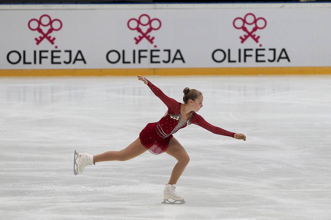 „Amber Cup“. Merginų laisvoji programa