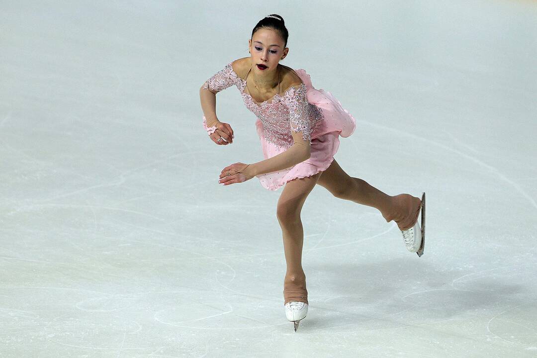 „Amber Cup“. Merginų laisvoji programa