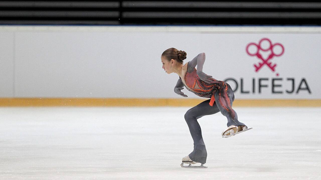 „Amber Cup“. Merginų laisvoji programa