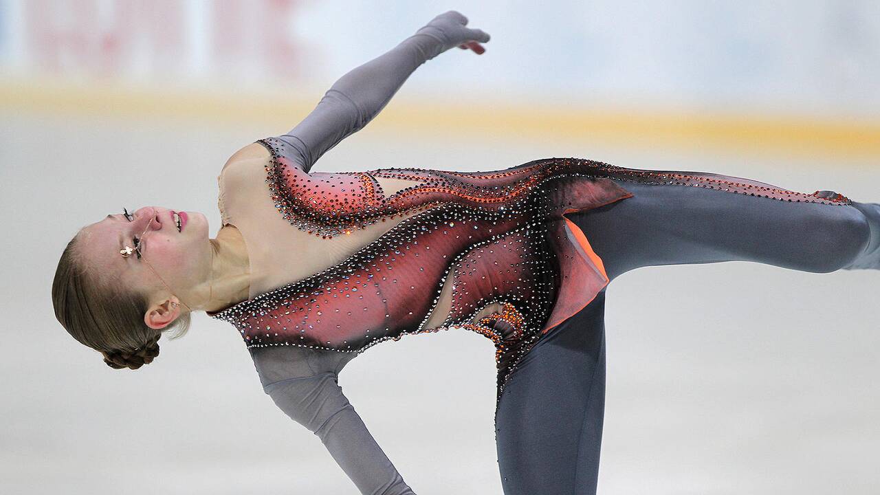 „Amber Cup“. Merginų laisvoji programa