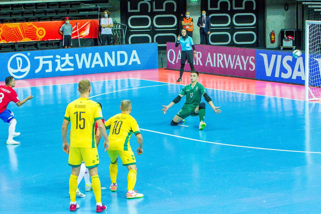 Kosta Rika – Lietuva 6:2 | Futsalo PČ