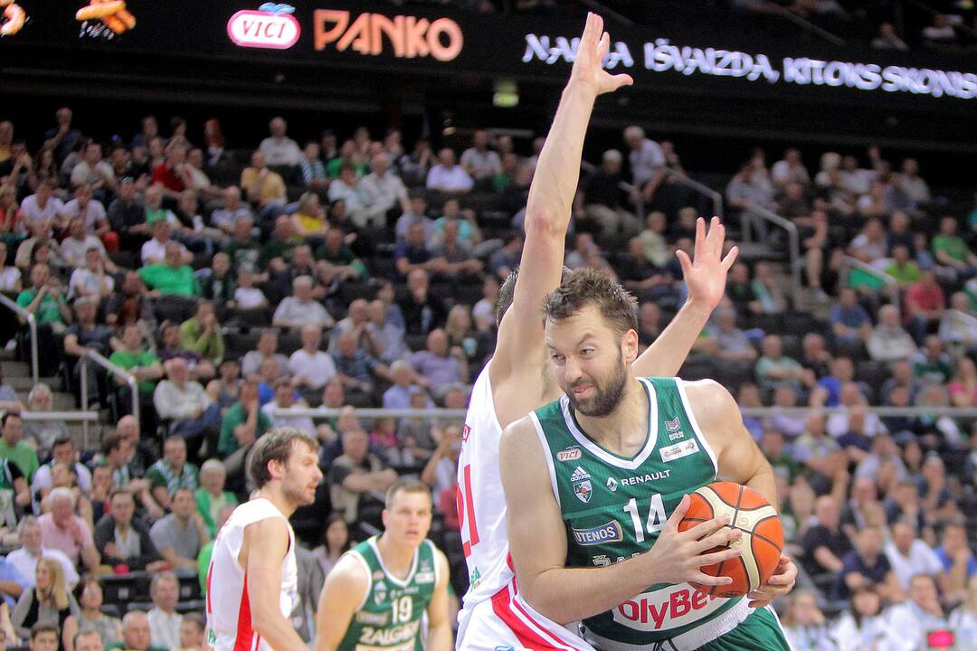 LKL pusfinalis: Kauno „Žalgiris“ – Utenos „Juventus“ 91:76