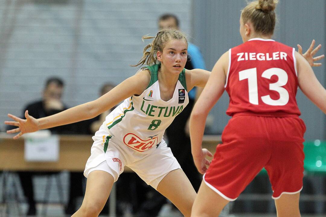 Lietuva – Danija 60:59. Merginų U16 EČ