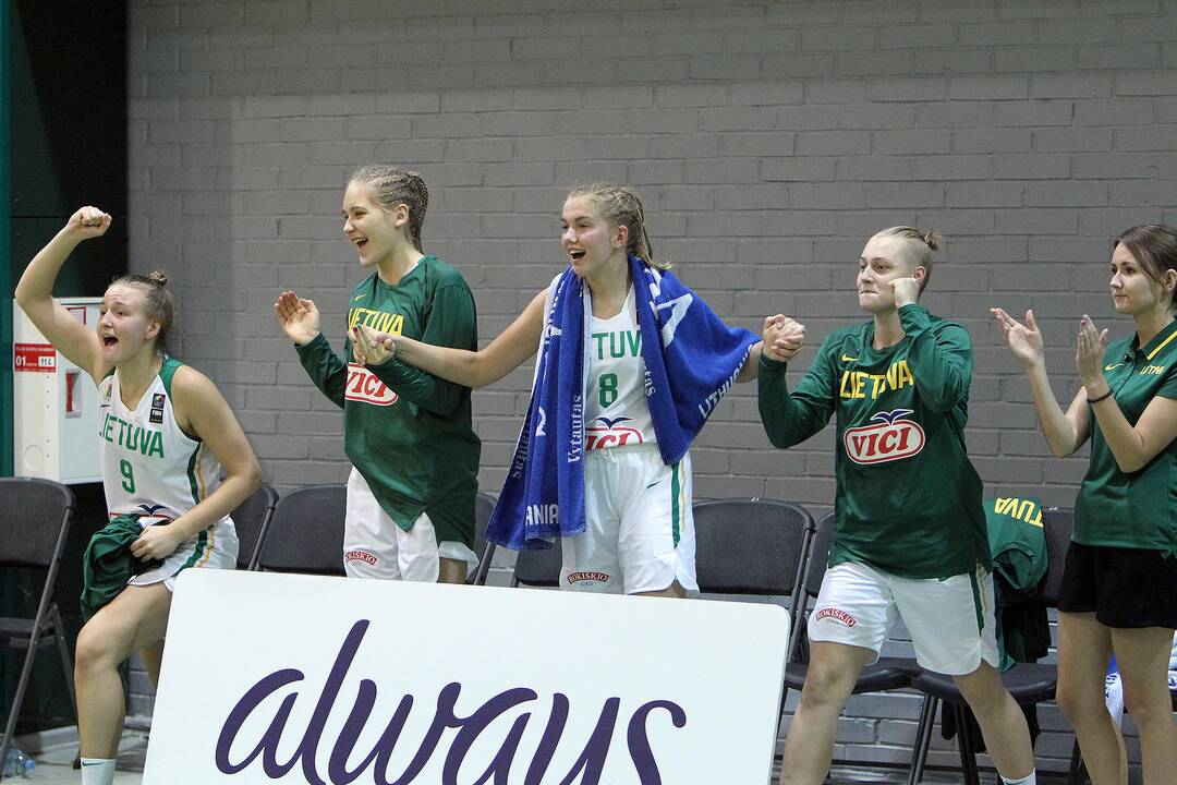Lietuva – Danija 60:59. Merginų U16 EČ