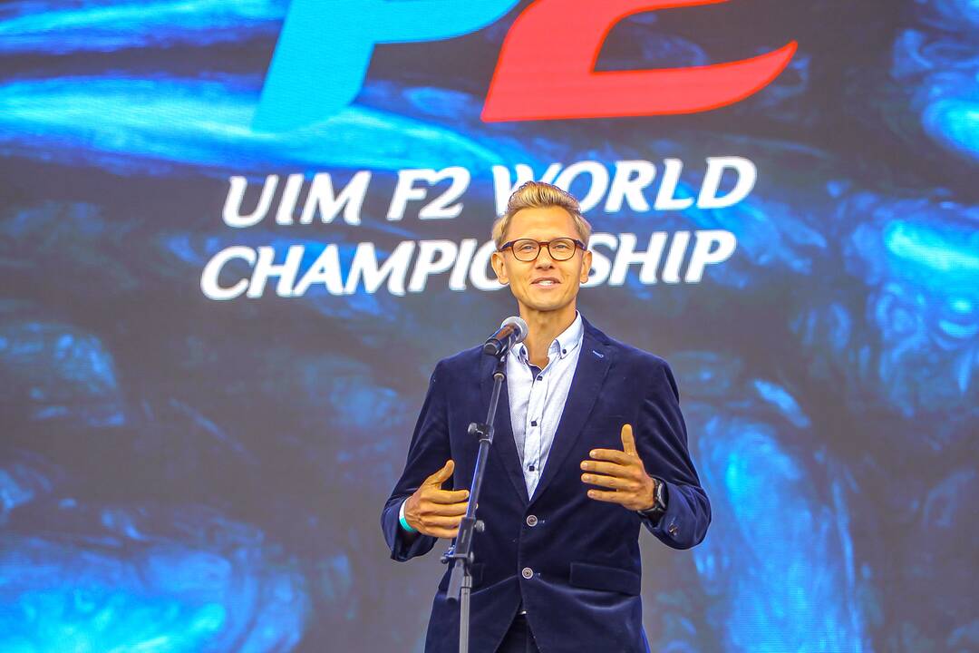 F2 Pasaulio čempionato atidarymas Kupiškyje