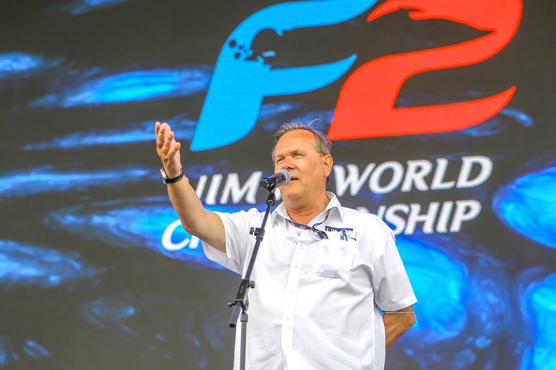 F2 Pasaulio čempionato atidarymas Kupiškyje