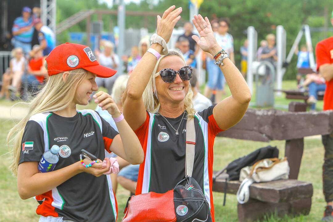 F2 Pasaulio čempionato atidarymas Kupiškyje