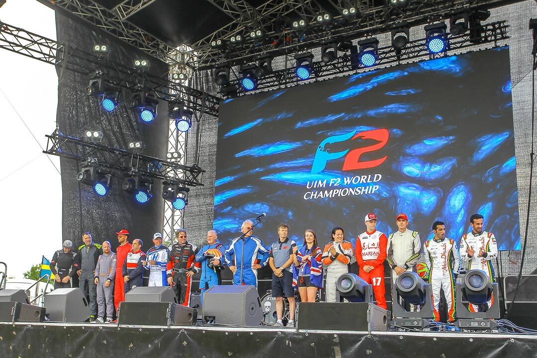 F2 Pasaulio čempionato atidarymas Kupiškyje